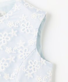 組曲 KIDS 【150-160㎝】ブルーミングフラワー ドレス