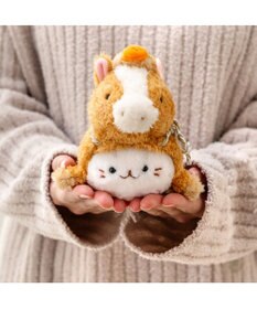 Mother garden しろたん  午年 キーホルダー 《茶》 単品