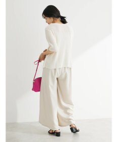 Green Parks テープヤーンドッキングニットプルオーバー