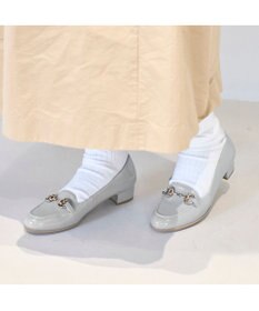 ing <ing>【WEB限定】【レイン対応】ヒールアップビットローファー