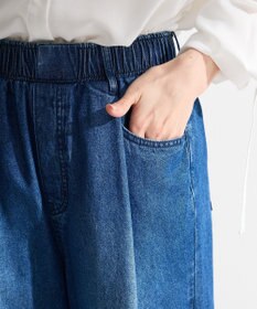 Green Parks ウエストタックコクーンデニムパンツ