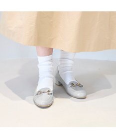 ing <ing>【WEB限定】【レイン対応】ヒールアップビットローファー