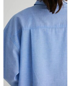 Green Parks 綿麻混オーバーサイズシャツチュニック