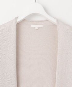 自由区 S 【洗える】ペーパーブレンドロング カーディガン