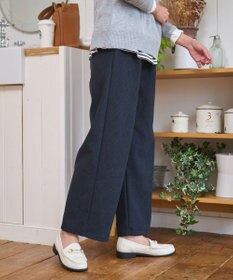 WEGO 【WEB限定/25年秋冬新作/ウエストゴム】裏ベロアワイドイージーパンツ