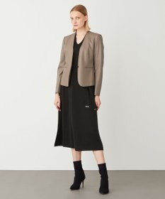 BEIGE， CORBY / ノーカラージャケット