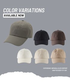 MOONBAT 【新色追加】深さ選べるUVツイルキャップ(かなり深め) つば遮光／洗える／接触冷感／サイズ調整可能