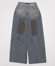 WEGO ウエストクロスワイドデニム