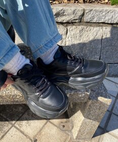 WEGO 【S～XL】クリアライトソールスニーカー