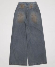 WEGO ウエストクロスワイドデニム