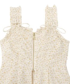 earth music&ecology フラワーペプラムビスチェ