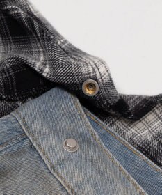 WEGO ウエストクロスワイドデニム