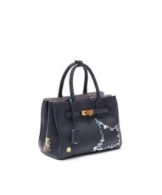 A.D.M.J. 【牛革】スパニッシュレザー / ステラソーイング前金具付トート24cm(Dカン＋)