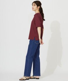 ANY SIS 【接触冷感・UVカット・洗える】ハイストレッチスムースタックスリーブ カットソー