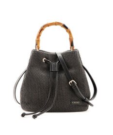 MioFIRANO ガーターステッチバンブーハンドルバッグ 2WAY　FIRANO フィラノ