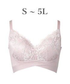 BRADELIS New York 【BRADELIS NewYork peace ブラデリス】ハートのキャッチャーカップで格上げフィットブラ24 補正 ブラジャー ノンワイヤーで楽に美バスト DB124301