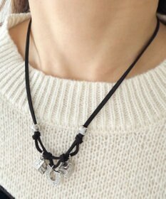 WEGO Lモチーフパーツコードネックレス