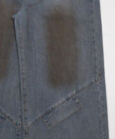 WEGO ウエストクロスワイドデニム
