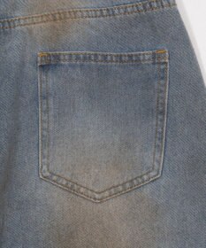 WEGO ウエストクロスワイドデニム