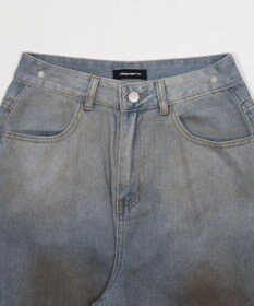 WEGO ウエストクロスワイドデニム