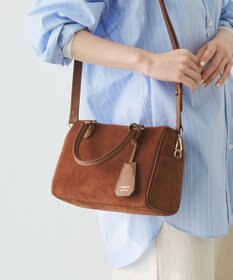 russet  スエード2WAYミニボストンバッグ(CE-1570-WEB)