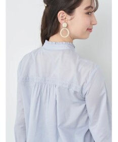 earth music&ecology ピンタックレースブラウス