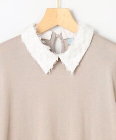 組曲 S 襟付きニットアップ