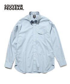 J.PRESS MEN 【J.PRESS ORIGINALS】【UNISEX】Cotton Broad Cloth Shirt / B.D. / Baggy-Fit