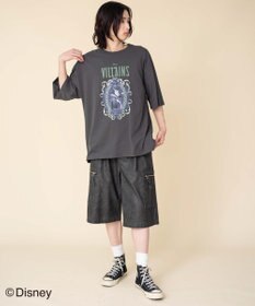 WEGO 【ユニセックス着用ITEM/SMLサイズ展開】VILLAINSグラフィックT（S）