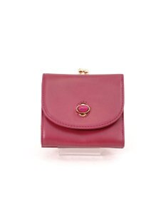 UNBILLION ペルケ perche ジェムストーンヒネリかぶせ三つ折りミニ財布