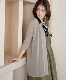 Tiaclasse L ロングトッパーカーディガン