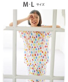 tsumori chisato SLEEP ツモリチサト パジャマ 綿100%(本体) 天竺素材 3分袖 半袖 8分丈 レディース UDT123 /ワコール