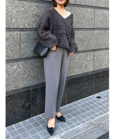 Green Parks フェザーＶネックニットプルオーバー