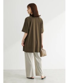 Green Parks 接触冷感５分袖ラグランチュニック