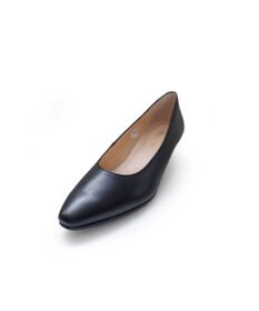 Pointer 【3.5cmヒール】日本製 高級本革ローヒールパンプス