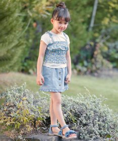 ANY KIDS デニム ミニ スカート