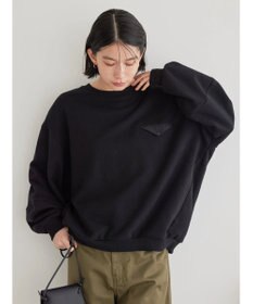 AMERICAN HOLIC ポケット付きバックドレープ裏毛プルオーバー