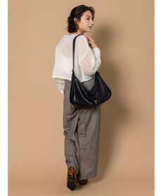 Te chichi ツイードワイドパンツ（セットアップ可）