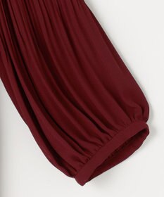 ANY SIS 【洗える】プリーツスリーブ ブラウス