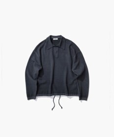 ATON VINTAGE KNIT | スキッパーポロセーター