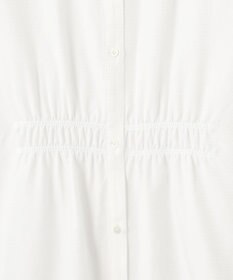 J.PRESS LADIES S 【洗える】アセVisシャドーギンガム シャーリング ブラウス