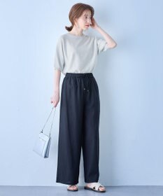 ANY 【洗濯機可/UVケア】ラメニットドルマンプルオーバー