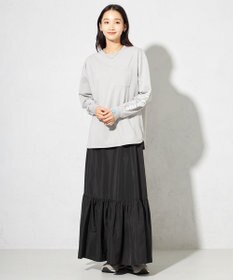 SHARE PARK LADIES 【UNISEX】吸水速乾 ショルダーロゴロングスリーブTシャツ（S・Mサイズ）