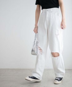 WEGO ヘビークラッシュローライズパンツ