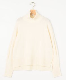 組曲 ウールカシミヤミックス ロールネック ニット