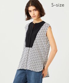 BEIGE， 【S-size】MONT THABOR / ロゴブラウス