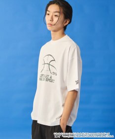 WEGO 【ユニセックス着用ITEM】別注ReebokスポーツロゴT（SS）
