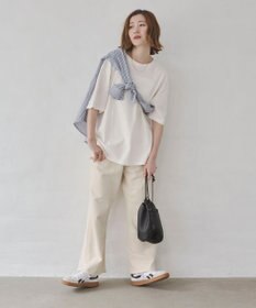 WEGO 【ユニセックス着用ITEM/SMLサイズ展開】コットンクルーネックT（SS）