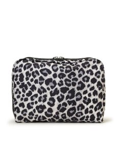 LeSportsac EXTRA LARGE RECTANGULAR COSMETIC/ニュートラルレオパード