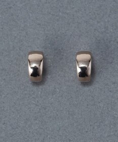 Phoebe 〈金属アレルギー対応〉ストレートラインセラミックポストピアス 定番/シンプル/フープピアス